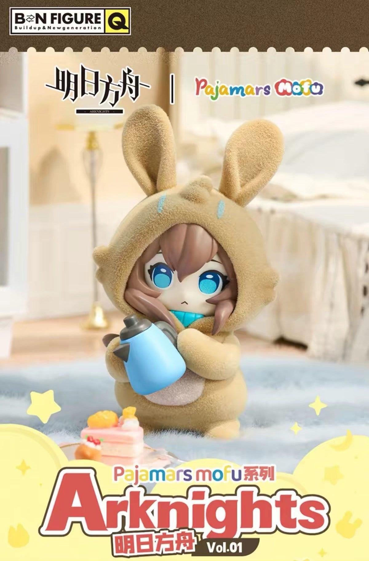 BN FIGURE Q Pajamas Mofu Arknights Vol. 01 Blind Box Mascot
