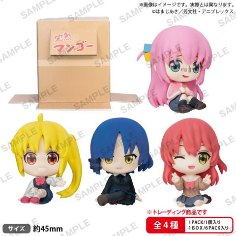 BUSHIROAD CREATIVE Anime「BOCCHI THE ROCK」Can hide in Cardboard! "Kessoku Band" Sitting Figure BOXver. (1 random) [preorder]