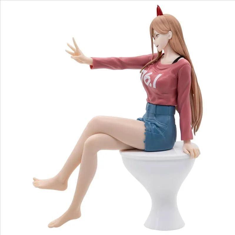 Banpresto Chainsaw Man Power Sitting-on-the-TOILET Figure