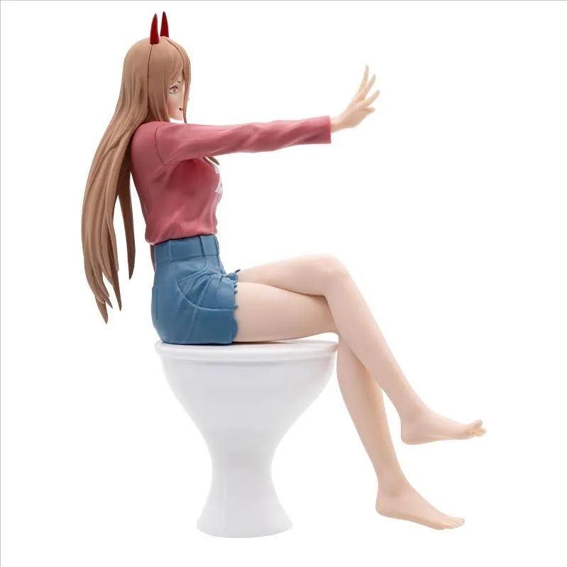Banpresto Chainsaw Man Power Sitting-on-the-TOILET Figure