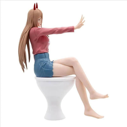 Banpresto Chainsaw Man Power Sitting-on-the-TOILET Figure