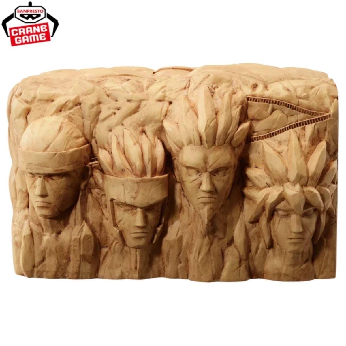 Banpresto Naruto FigLife! Hokage Rock figure coin bank