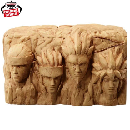 Banpresto Naruto FigLife! Hokage Rock figure coin bank