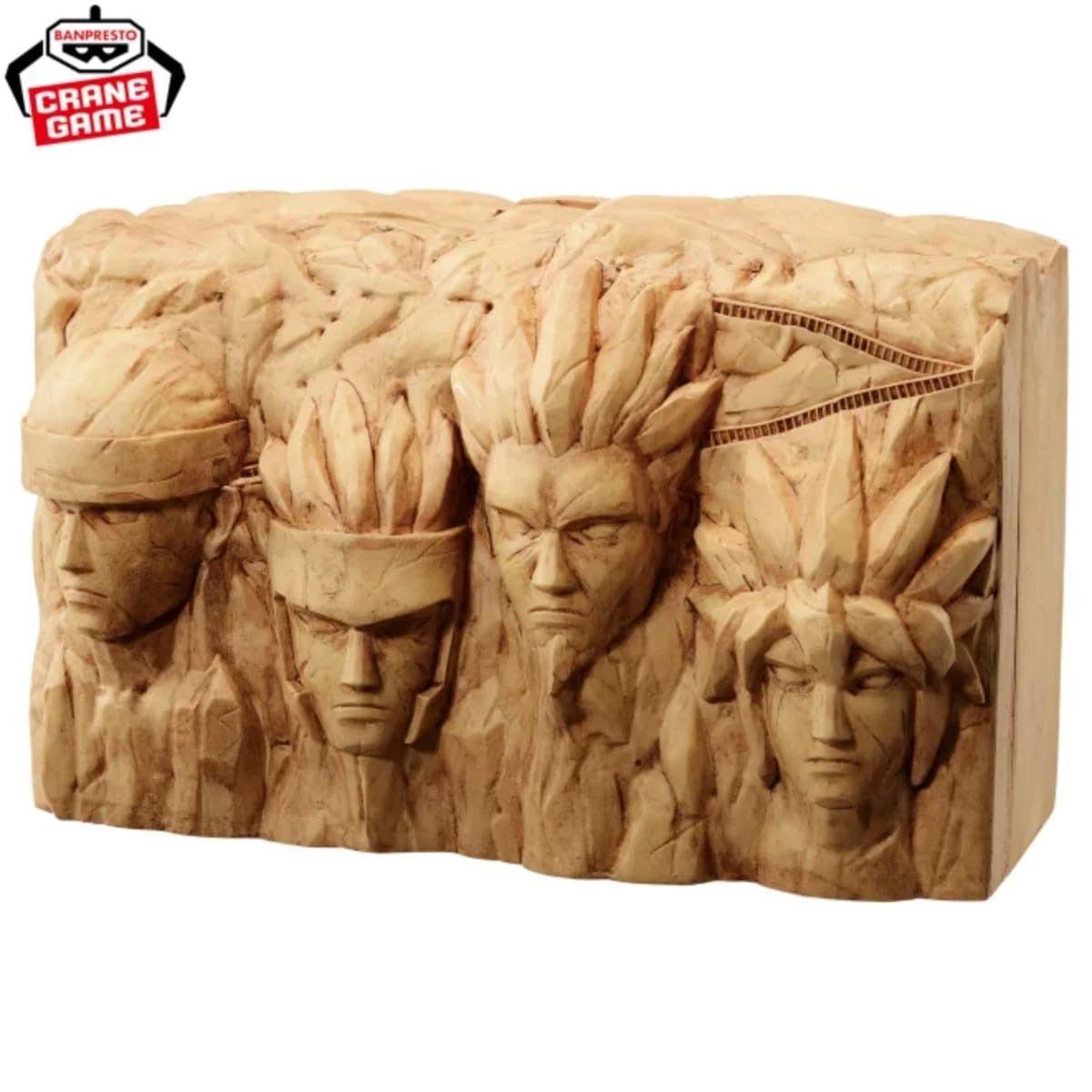 Banpresto Naruto FigLife! Hokage Rock figure coin bank