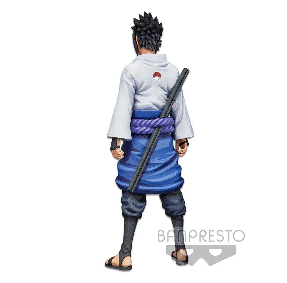 Banpresto Naruto Shippuden Grandista Manga Dimensions Uchiha Sasuke Figure