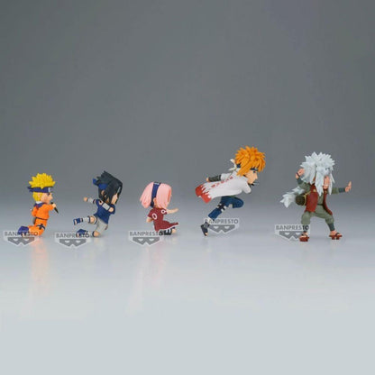 Banpresto Naruto World Collectable Figures (WCF) (set of 5)