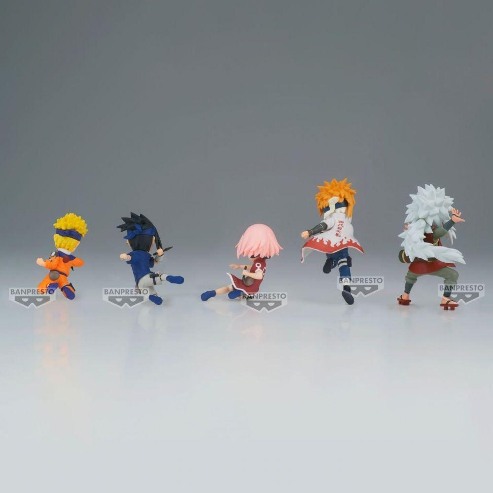 Banpresto Naruto World Collectable Figures (WCF) (set of 5)