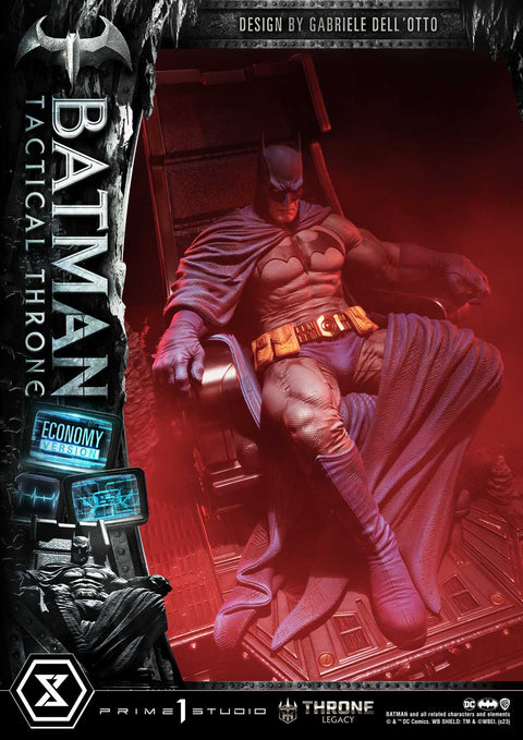 Batman (Comics) Prime 1 Studio Throne Legacy Batman Tactical Throne Design by Gabriele Dell'Otto Economy Version