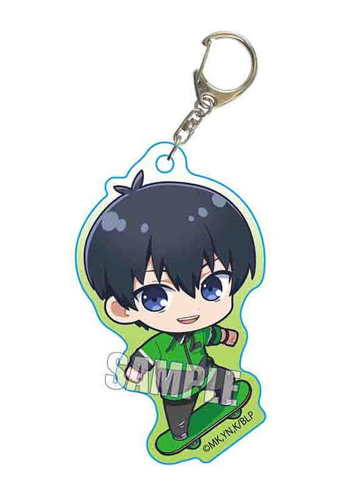 Blue Lock Bell House Acrylic Key Chain Isagi Yoichi Skater Ver.