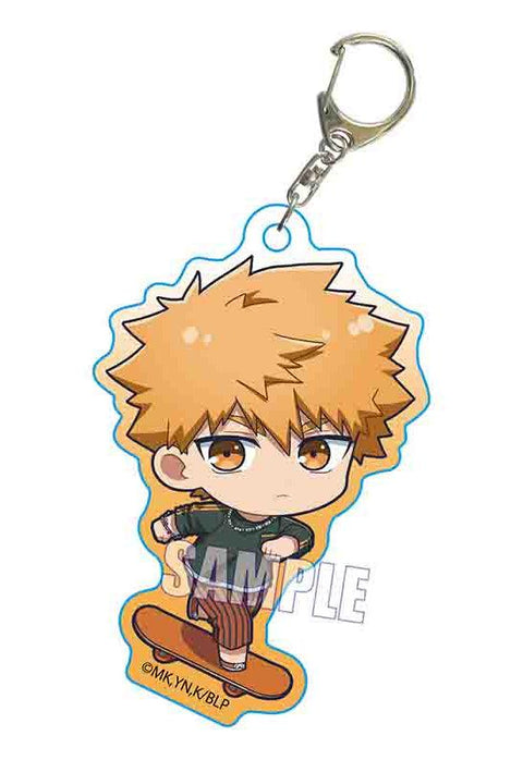 Blue Lock Bell House Acrylic Key Chain Kunigami Rensuke Skater Ver.