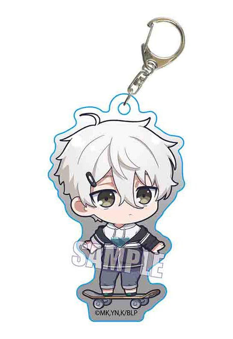 Blue Lock Bell House Acrylic Key Chain Nagi Seishiro Skater Ver.