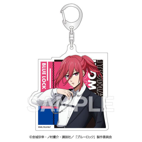 Blue Lock TEAM Entertainment Acrylic Key Chain Harness Style (1-5 Selection)