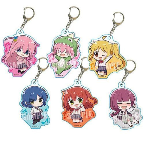 Bocchi the Rock! Bell House Pukasshu Acrylic Key Chain Hiroi Kikuri