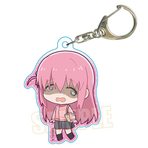 Bocchi the Rock! Bell House TEKUTOKO Acrylic Key Chain Gotoh Hitori (School Uniform B)