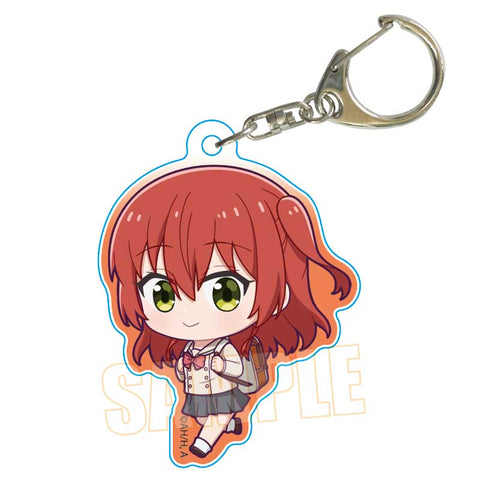 Bocchi the Rock! Bell House TEKUTOKO Acrylic Key Chain Kita Ikuyo (School Uniform)