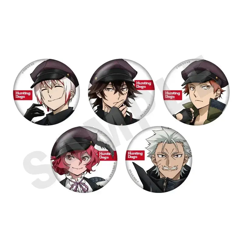 Bungo Stray Dogs x h.NAOTO at Marui: Hound Attack Chapter" Secret Can Badge