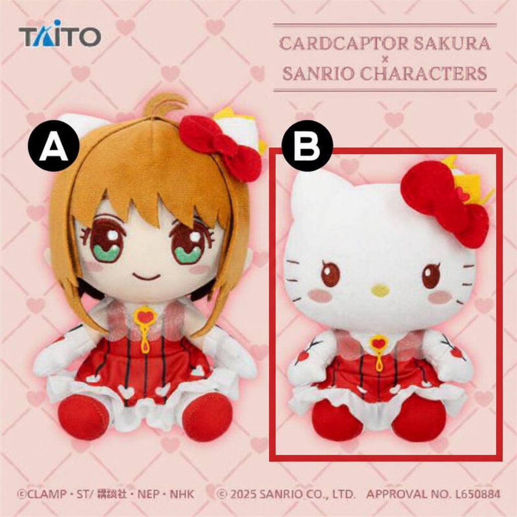 CARDCAPTOR SAKURA X SANRIO CHARACTERS ORIGINAL PLUSH B: HELLO KITTY