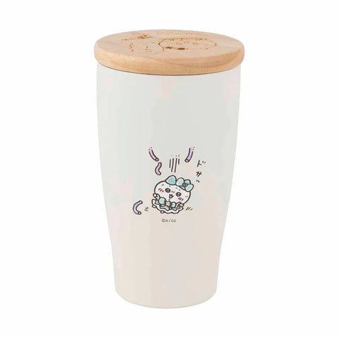 CHiikawa Magical Chiikawa Thermal Mug with Wooden Lid (I got Caught)