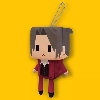 Capcom VOXENATION mini plush keychain Miles Edgeworth Ace Attorney
