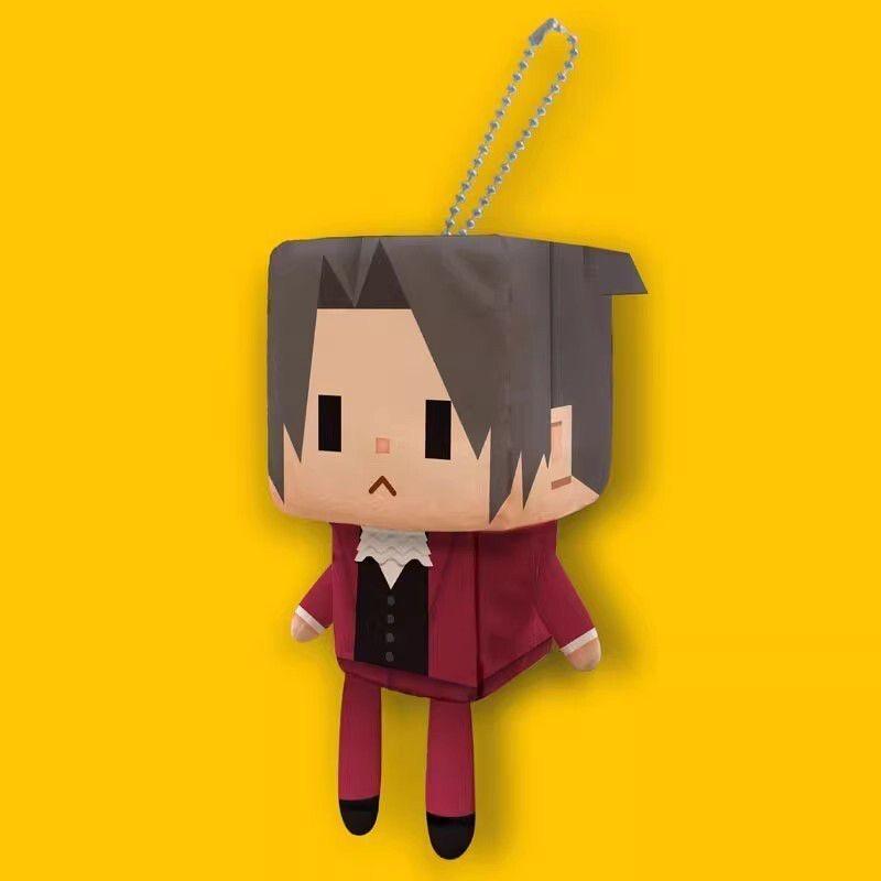 Capcom VOXENATION mini plush keychain Miles Edgeworth Ace Attorney