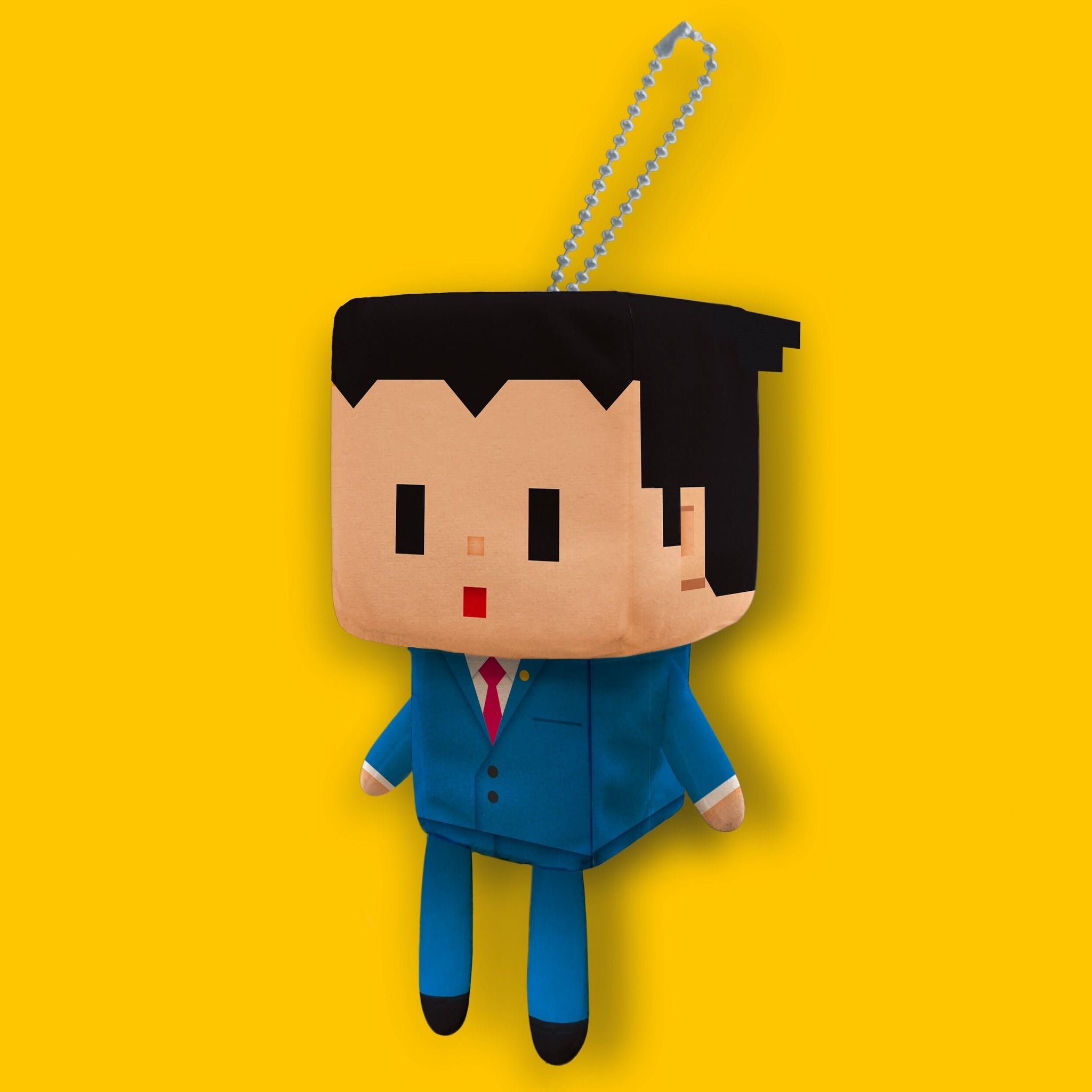 Capcom VOXENATION plush keychain Phoenix Wright Ace Attorney