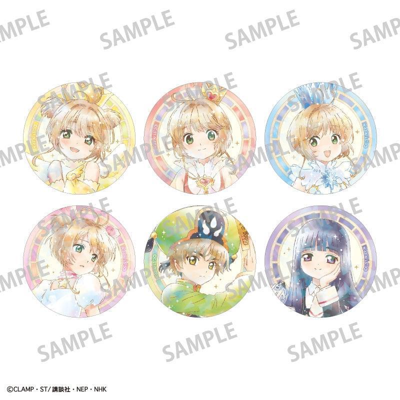 Cardcaptor Sakura ClearCard Arc Trading Hologram Can Badge