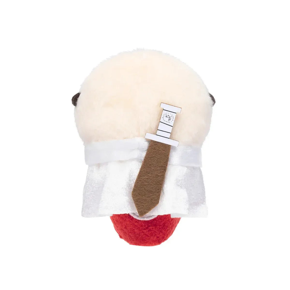 Chiikawa Hanging Plush Toy to Watch Over You from the Desktop (Rakko with a Strawberry)