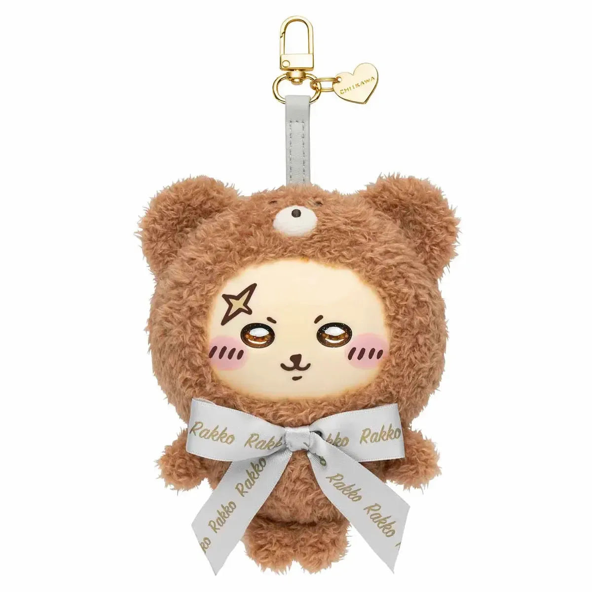 Chiikawa Kiramekko Teddy Bear (Rakko)