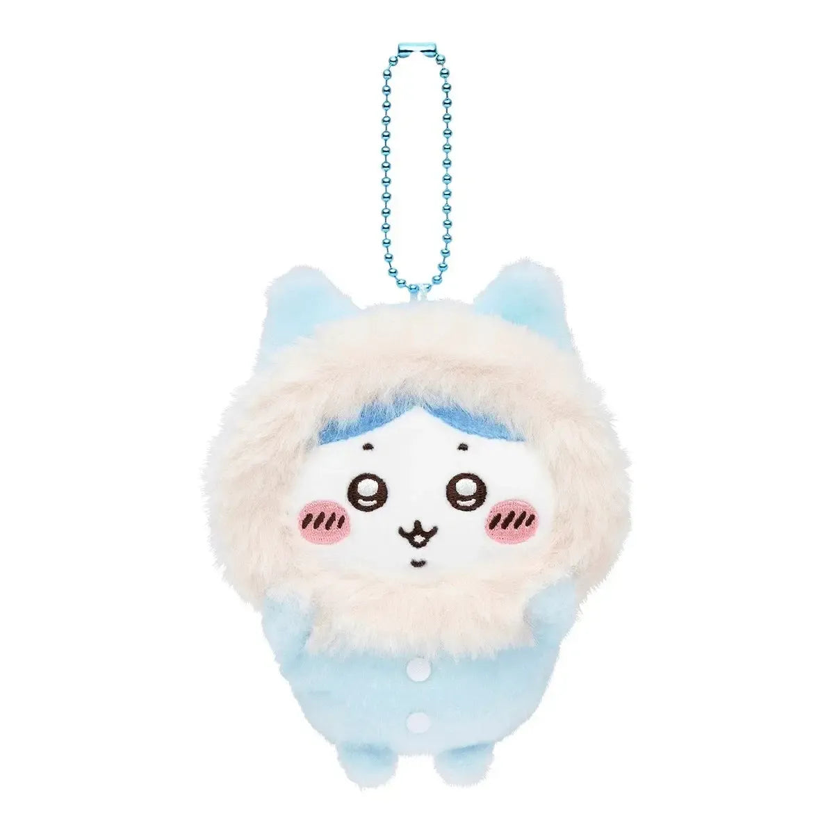 Chiikawa Mascot Holder - Hachiware : Fluffy Pajama