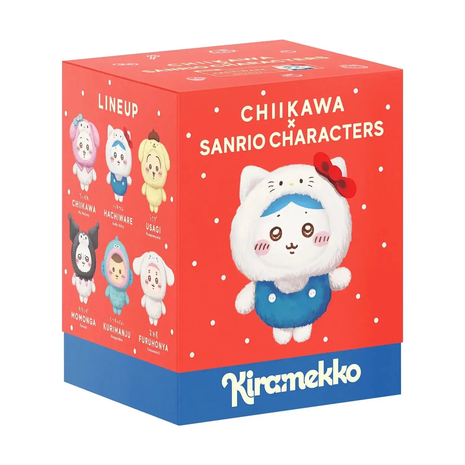Chiikawa × Sanrio Characters Kiramekko (Momonga × Kuromi)