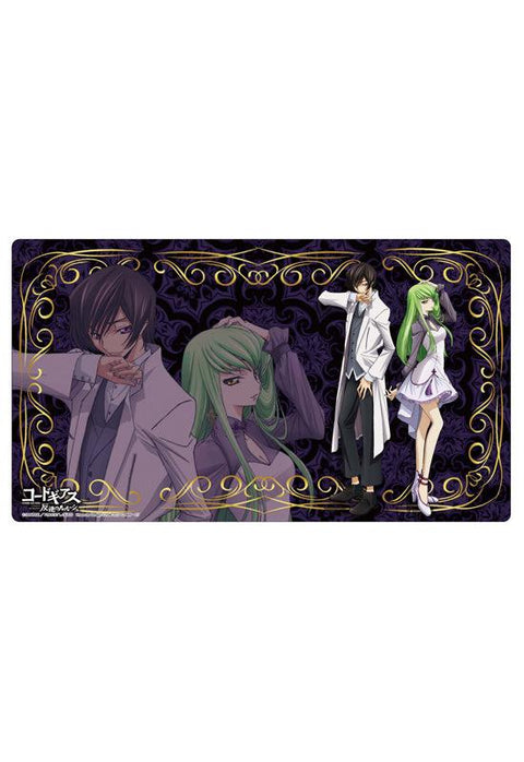 Code Geass Lelouch of the Rebellion TSUKINAGI Rubber Desk Mat Collection Lelouch & C.C.