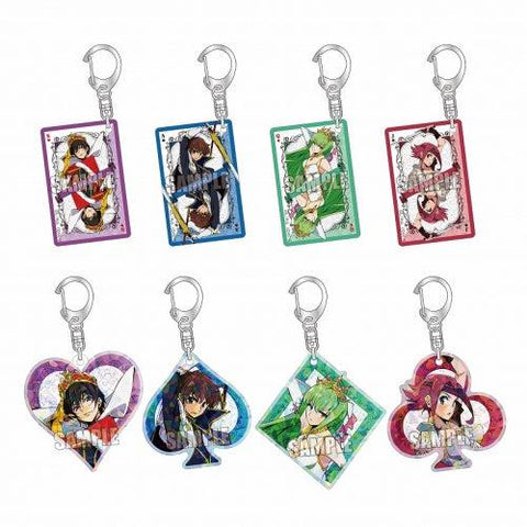 Code Geass: Lelouch of the Rebellion Trading Acrylic Keychain Trump Ver.