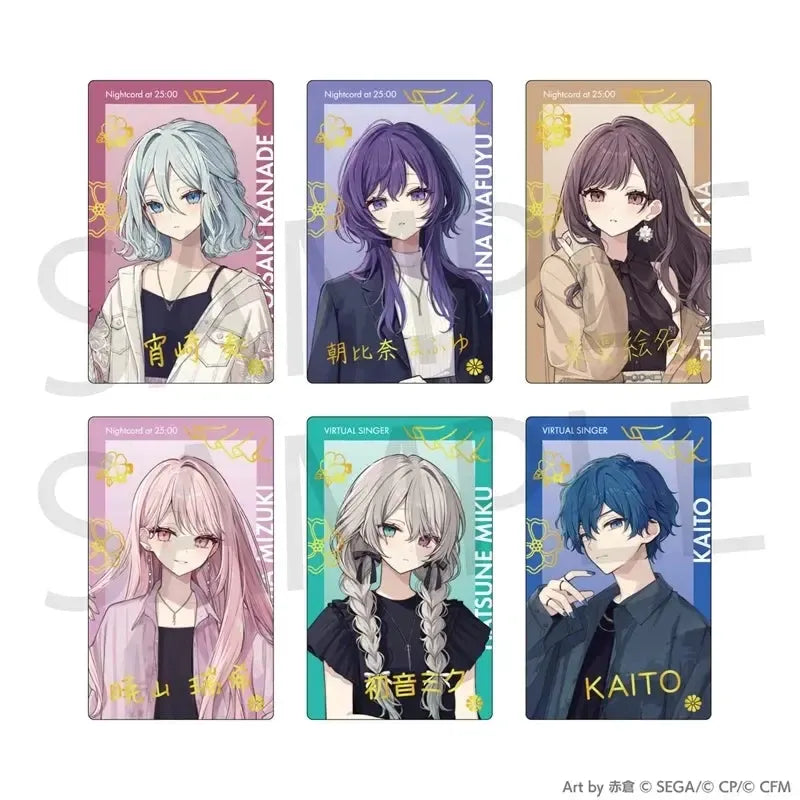 Colorful Palette Hatsune Miku Project Sekai Colorful Stage! Illustrator Collaboration ePick Card Series Clear Ver. [25-ji, Nightcord de.] Card
