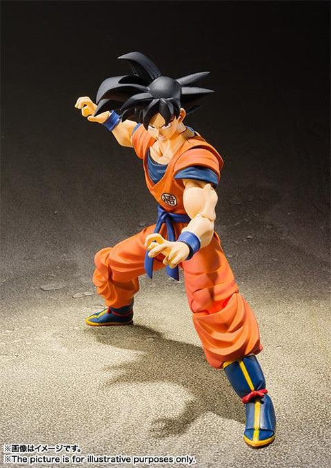 Dragon Ball Z Bandai S.H.Figuarts Son Gokou -Earth Grew up Saiyan-(JP) (2nd-order)