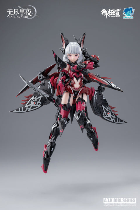 EASTERN MODEL "ENDLESS NIGHT" SERIES EASTERN MODEL VAMPIRE CARMILLA 1/12 SCALE PLASTIC MODEL KIT DELUXE EDITION