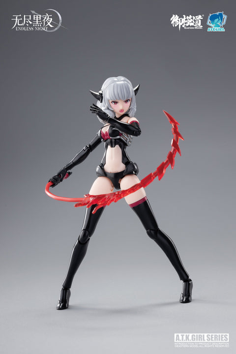 EASTERN MODEL "ENDLESS NIGHT" SERIES EASTERN MODEL VAMPIRE CARMILLA 1/12 SCALE PLASTIC MODEL KIT DELUXE EDITION