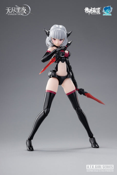 EASTERN MODEL "ENDLESS NIGHT" SERIES EASTERN MODEL VAMPIRE CARMILLA 1/12 SCALE PLASTIC MODEL KIT DELUXE EDITION