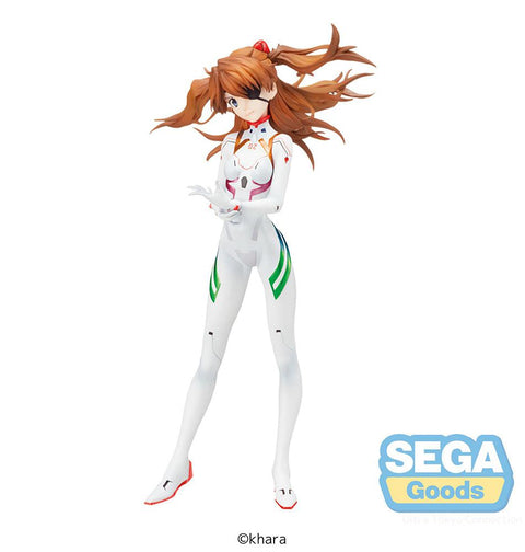 EVANGELION: 3.0+1.0 Thrice Upon a Time SEGA SPM Figure Asuka Shikinami Langley ~Last Mission Activate Color~