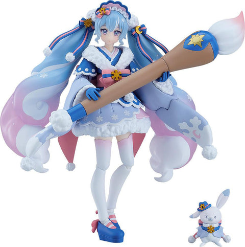 EX-067 Character Vocal Series 01: Hatsune Miku figma Snow Miku: Serene Winter ver.