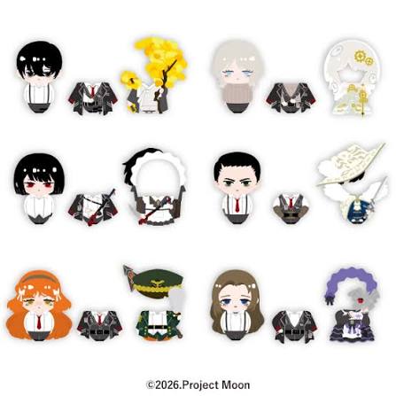 Ensky Limbus Company Petachan Badge Collection A Blind Box
