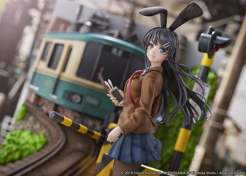 Estream Rascal Does Not Dream of Bunny Girl Senpai Mai Sakurajima 1/7 Scale Figure (Enoden Ver.)