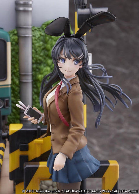 Estream Rascal Does Not Dream of Bunny Girl Senpai Mai Sakurajima 1/7 Scale Figure (Enoden Ver.)