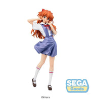 Evangelion High Premium Figure - Asuka Uniform Ver.