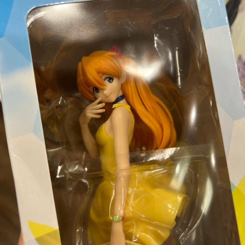 Evangelion Sega SPM Figure Asuka Langley Soryu Summer Dress ver.