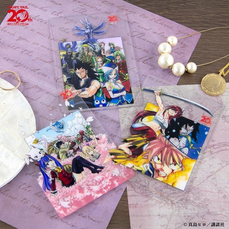 FAIRY TAIL 20th Anniversary Trading Clear Card
