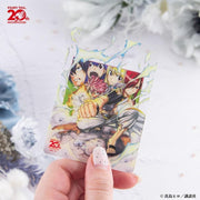 FAIRY TAIL 20th Anniversary Trading Clear Card