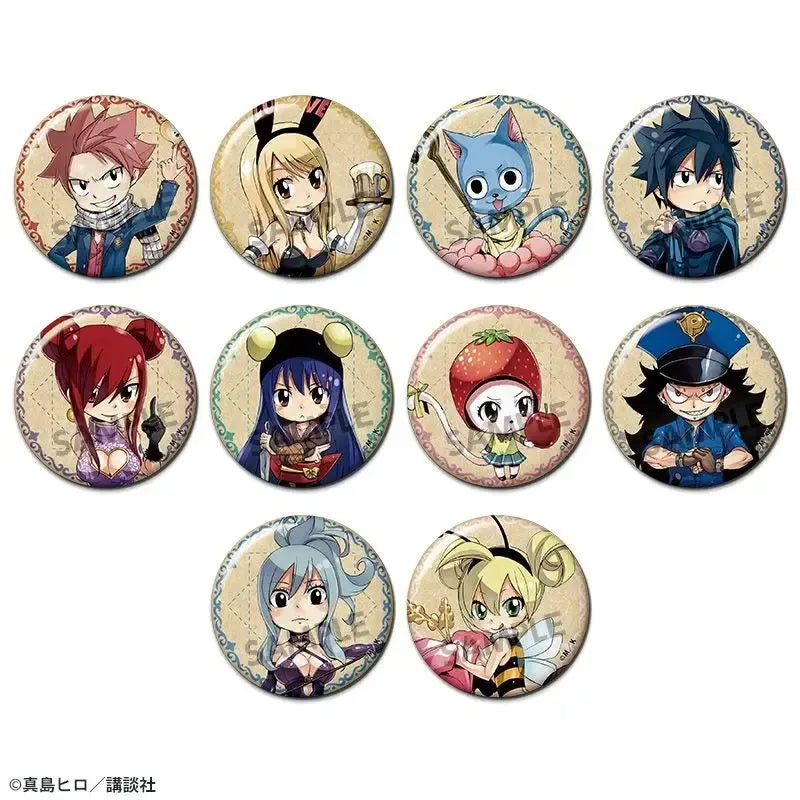 FAIRY TAIL Trading Can Badge