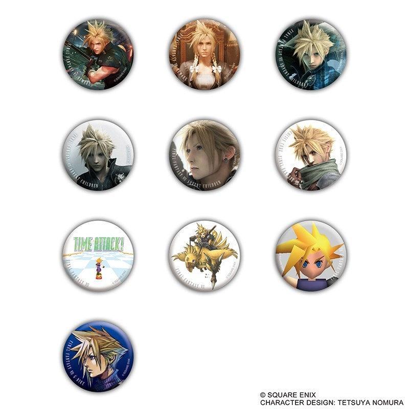 FINAL FANTASY VII Can Badge Collection – Cloud Strife Vol. 2