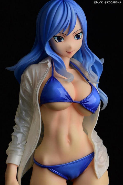 Fairy Tail Orca Toys Juvia Lokser/ Gravure Style see-through wet shirt Sp