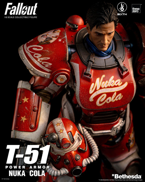 Fallout 3A Threezero 1/6 T-51 Nuka Cola Power Armor